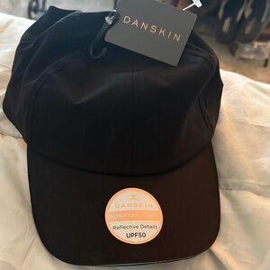 Danskin Black Ponytail Back Cap